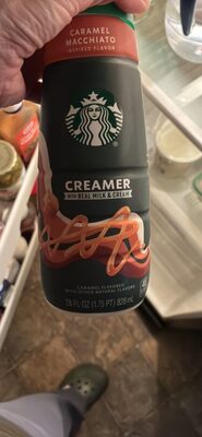 STARBUCKS(R) Caramel Macchiato Inspired Dairy Creamer 28 fl. oz. Bottle