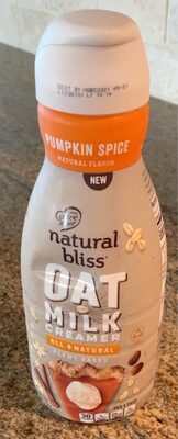 Pumpkin Spice Oat Milk Creamer, Pumpkin Spice