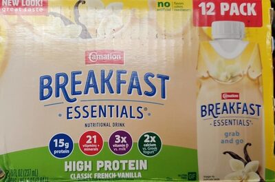 High Protein Nutritional Drink, Classic French Vanilla, Classic French Vanilla