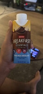 Rich Milk Chocolate Flavored Complete Nutritional Drink, Rich Milk Chocolate