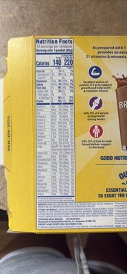 Rich Milk Chocolate Nutritional Powder Drink Mix, Milk Chocolate