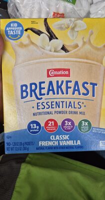 Classic French Vanilla Nutritional Drink Mix, Classic French Vanilla