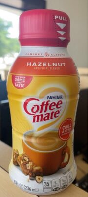 Hazelnut Flavor Coffee Creamer, Hazelnut