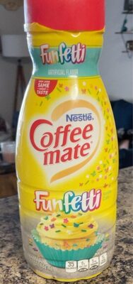 Funfetti Vanilla Cake Flavor Coffee Creamer, Funfetti Vanilla Cake
