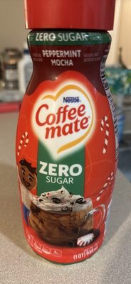 COFFEE MATE Zero Sugar Peppermint Mocha Non-Dairy Creamer 32 oz Bottle