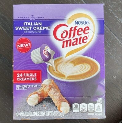 Italian Sweet Creme Flavor Coffee Creamer, Italian Sweet Creme