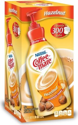 Hazelnut Flavor Concentrated Coffee Creamer, Hazelnut