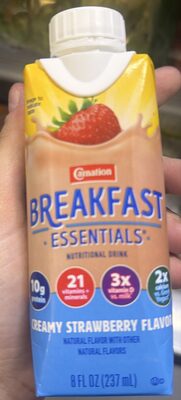 Grab And Go Nutritional Drink, Creamy Strawberry, Creamy Strawberry
