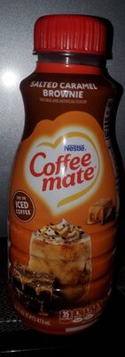 COFFEE MATE Salted Caramel Brownie Liquid Non-Dairy Creamer 16 fl. oz. Bottle