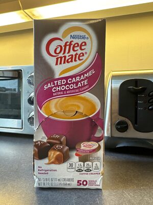 Salted Caramel Chocolate Flavor Coffee Creamer, Salted Caramel Chocolate