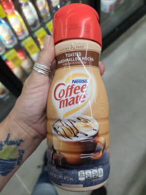 Toasted Marshmallow Mocha Coffee Creamer, Marshmallow Mocha