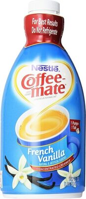 French Vanilla Concentrated Coffee Creamer, French Vanilla