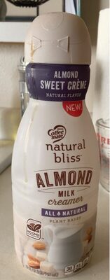 Almond Milk Creamer, Almond