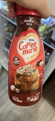 NESTLE Coffee Mate Peppermint Mocha Liquid Coffee Creamer 32floz Bottle