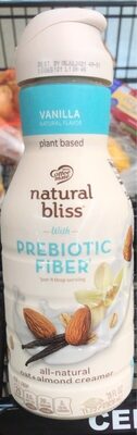 Vanilla Flavor Oat+Almond Creamer With Prebiotic Fiber, Vanilla