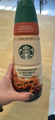 Caramel Non-Dairy Almondmilk & Oatmilk Coffee Creamer, Caramel