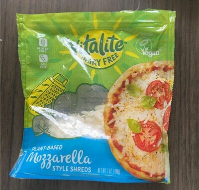 Dairy Free Plant-Based Mozzarella Style Shreds Cheese