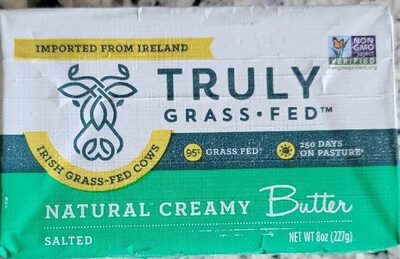 Natural Creamy Salted Butter, Salt