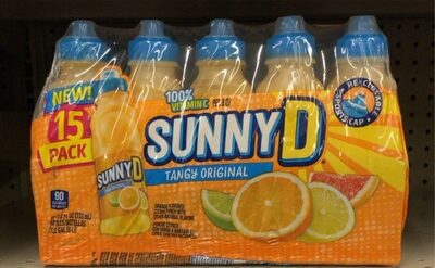 Tangy Original Orange Flavored Citrus Punch, Tangy Original Orange