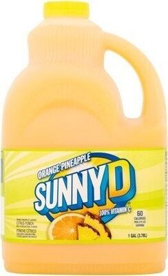 Orange Pineapple Flavored Citrus Punch Drink, Orange Pineapple