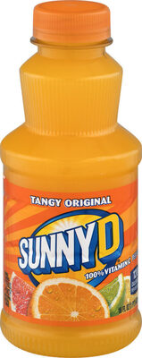 Orange flavored citrus punch with other natural flavors