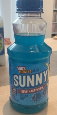 Sunnyd, Burst Citrus Punch, Blue Razz