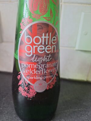 Pomegranate & Elderflower Sparkling Water, Pomegranate & Elderflower