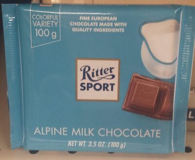 Alpine Milk Chocolate, Alpine
