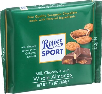 Nut Selection With Whole Almonds Milk Chocolate