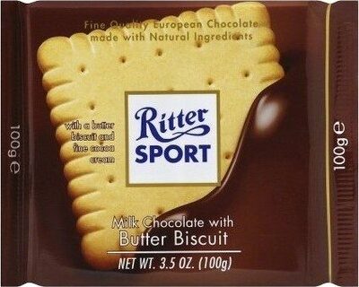 Milk Chocolate With Butter Biscuit & Cocoa Creme, Butter Biscuit & Cocoa Creme