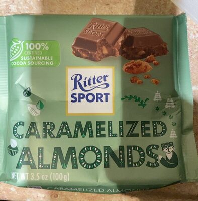 Caramelized Almonds Chocolate, Caramelized Almonds