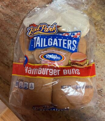 Restaurant Style Hamburger Buns