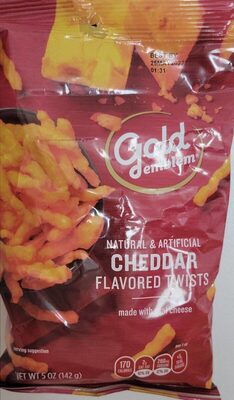 Cheddar Flavored Twists, Cheddar