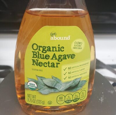 Blue Agave Organic Nectar, Blue Agave