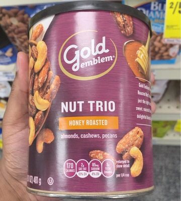 Honey Roasted Nut Trio, Honey Roasted