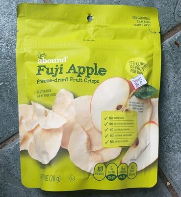 No Added Sugar Fuji Apple Freeze-Dried Fruit Crisps, Fuji Apple