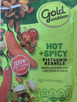 Spicy Pepper Hot + Spicy Pistachio Kernels, Spicy Pepper