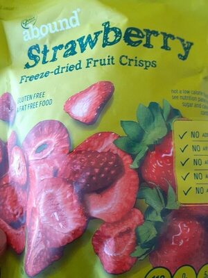 Strawberry Freeze-Dried Fruit Crisps, Strawberry