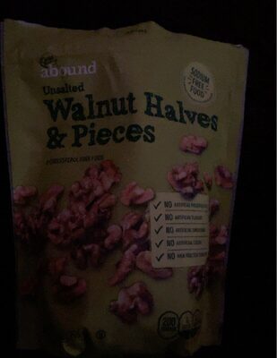 Unsalted Walnut Halves & Pieces, Unsalted