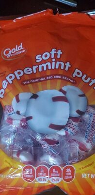 Peppermint Soft Puffs Candy, Peppermint