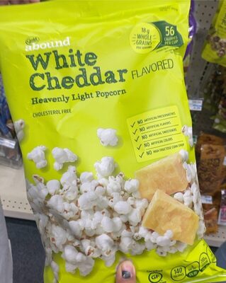 White Cheddar Flavored Heavenly Light Popcorn, White Cheddar