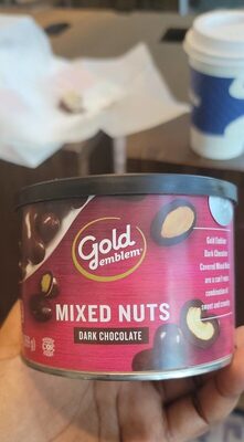 Dark Chocolate Mixed Nuts, Dark Chocolate