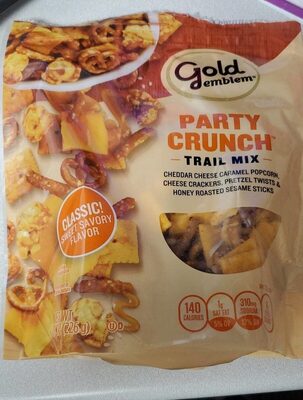 Sweet Savory Cheddar Cheese Caramel Popcorn, Cheese Crackers, Pretzel Twists & Honey Roasted Sesame Sticks Trail Mix, Sweet Savory