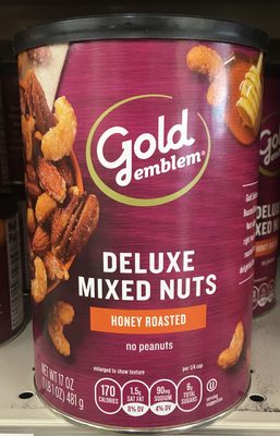 Deluxe Mixed Nuts, Honey Roasted