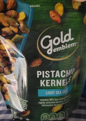 Light Sea Salt Pistachio Kernels, Light Sea Salt
