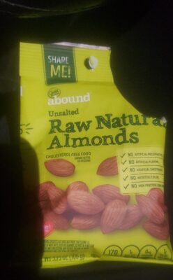 Unsalted Raw Natural Almonds, Unsalted