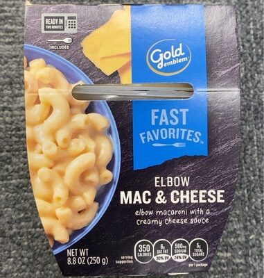 Elbow Macaroni With A Creamy Cheese Sauce, Elbow Mac & Cheese