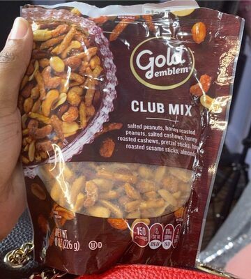 Salted Peanuts, Honey Roasted Peanuts, Salted Cashews, Honey Roasted Cashews, Pretzel Sticks, Honey Roasted Sesame Sticks, Almonds Club Mix, Salted Peanuts, Honey Roasted Peanuts, Salted Cashews, Honey Roasted Cashews, Pretzel Sticks, Honey Roasted Sesame