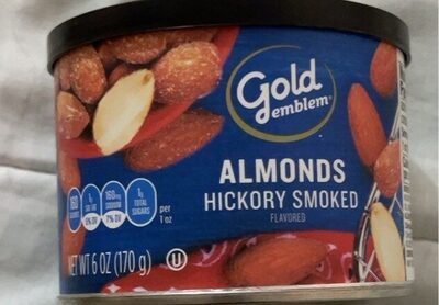 Hickory Smoked Flavored Almonds, Hickory Smoked