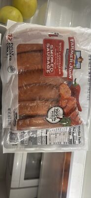 Med Hot Louisiana Brand Smoked Sausage, Med Hot Louisiana Brand